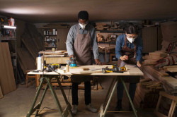 Atelier de métallurgie pour effectuer des soudures techniques